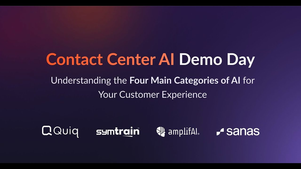 Contact Center AI Demo Day Recap and Review | AmplifAI