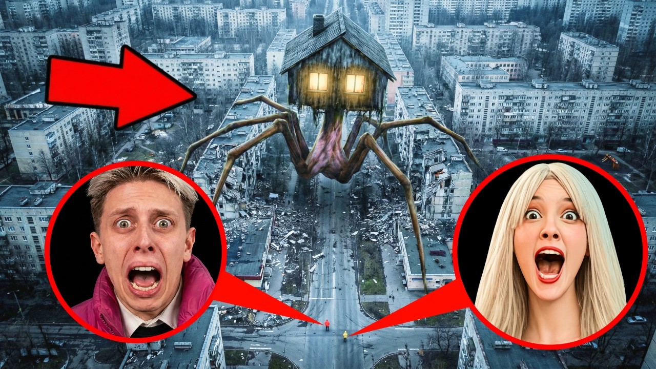 СРОЧНО! мой дрон снял HOUSE HEAD в Реальной Жизни!