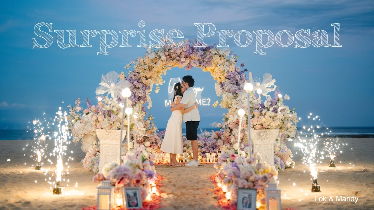 Magical Marriage Proposal in Bali // Lok & Mandy BALI PROPOSAL