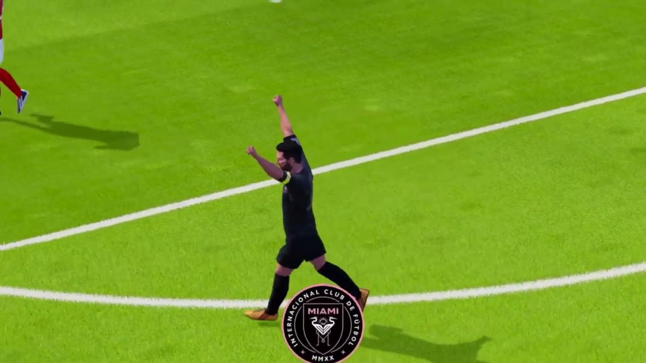 DLS 23 - Messi Scoring A Banger Crossbar Goal #dls23