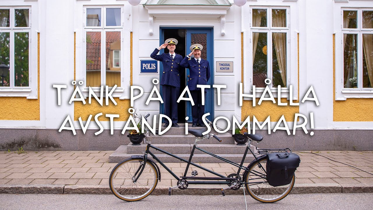 Tänk på att hålla avstånd i sommar!