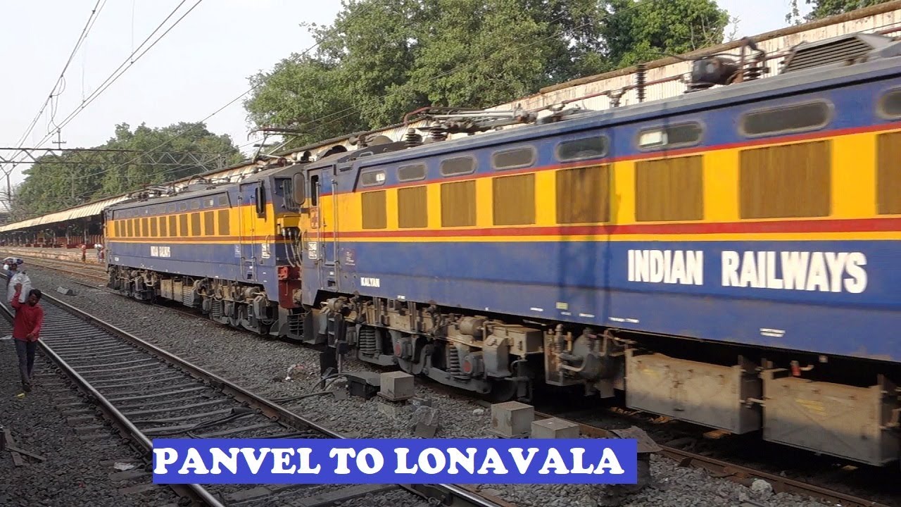 Panvel To Lonavala WDP4D EMD Bhor Ghat Mountain Ride | Panvel Hazur Sahib Nanded Express