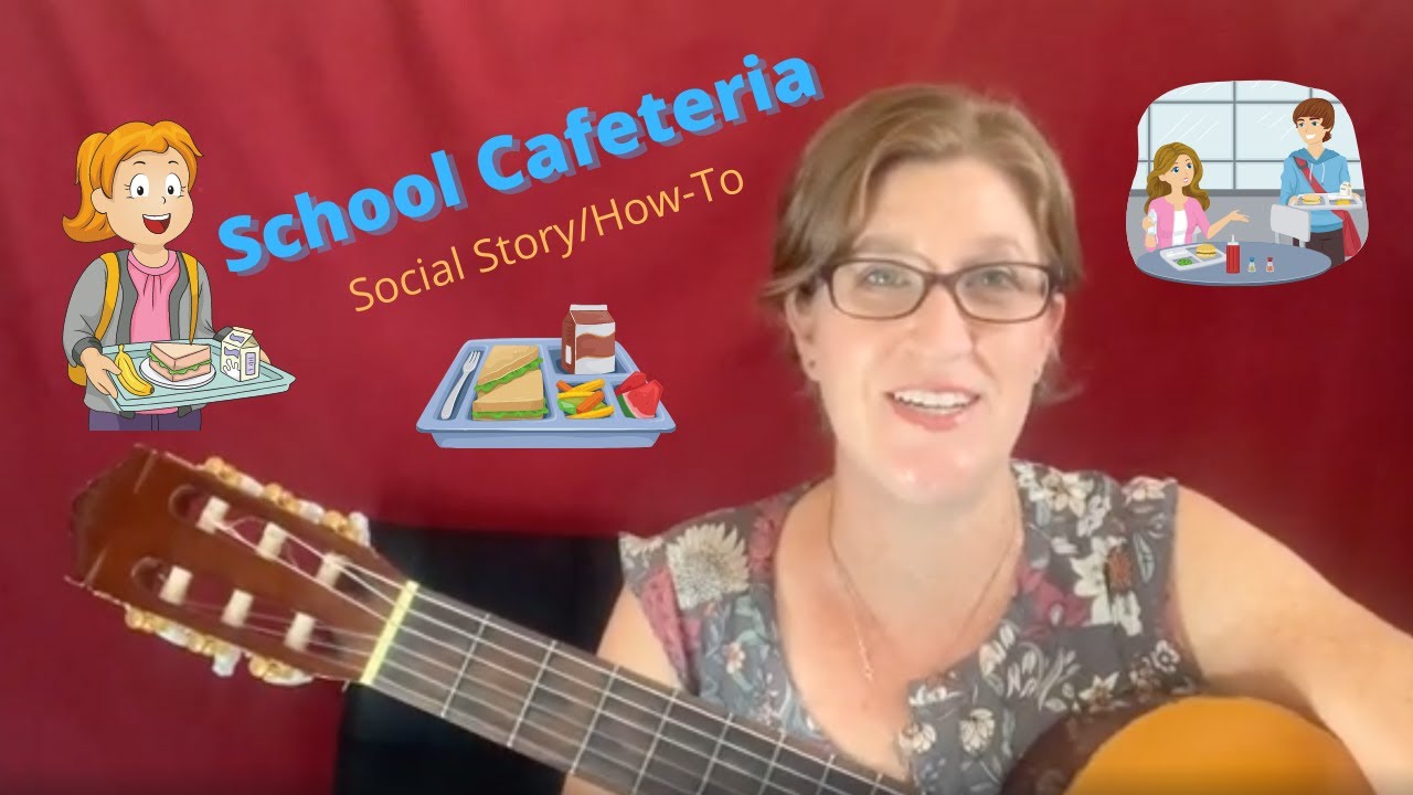 School Cafeteria (With Printable!) [Social Skills and Life Skills]]