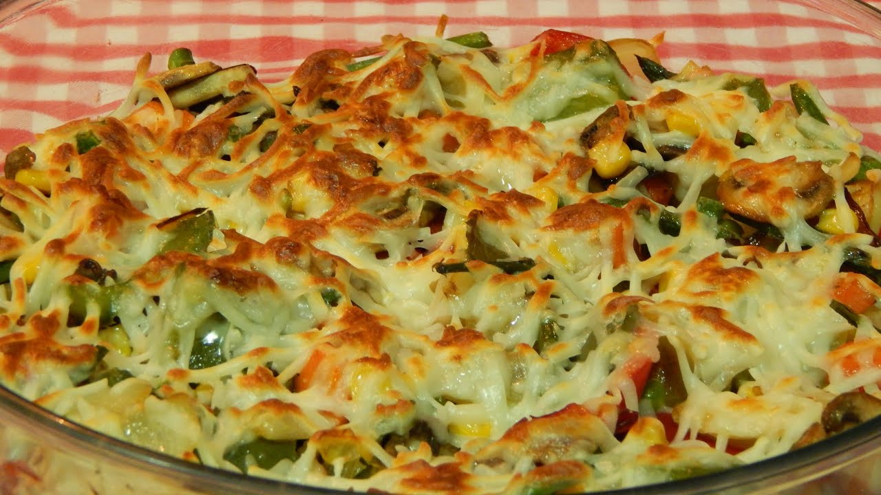 Verduras gratinadas receta fácil y rápida