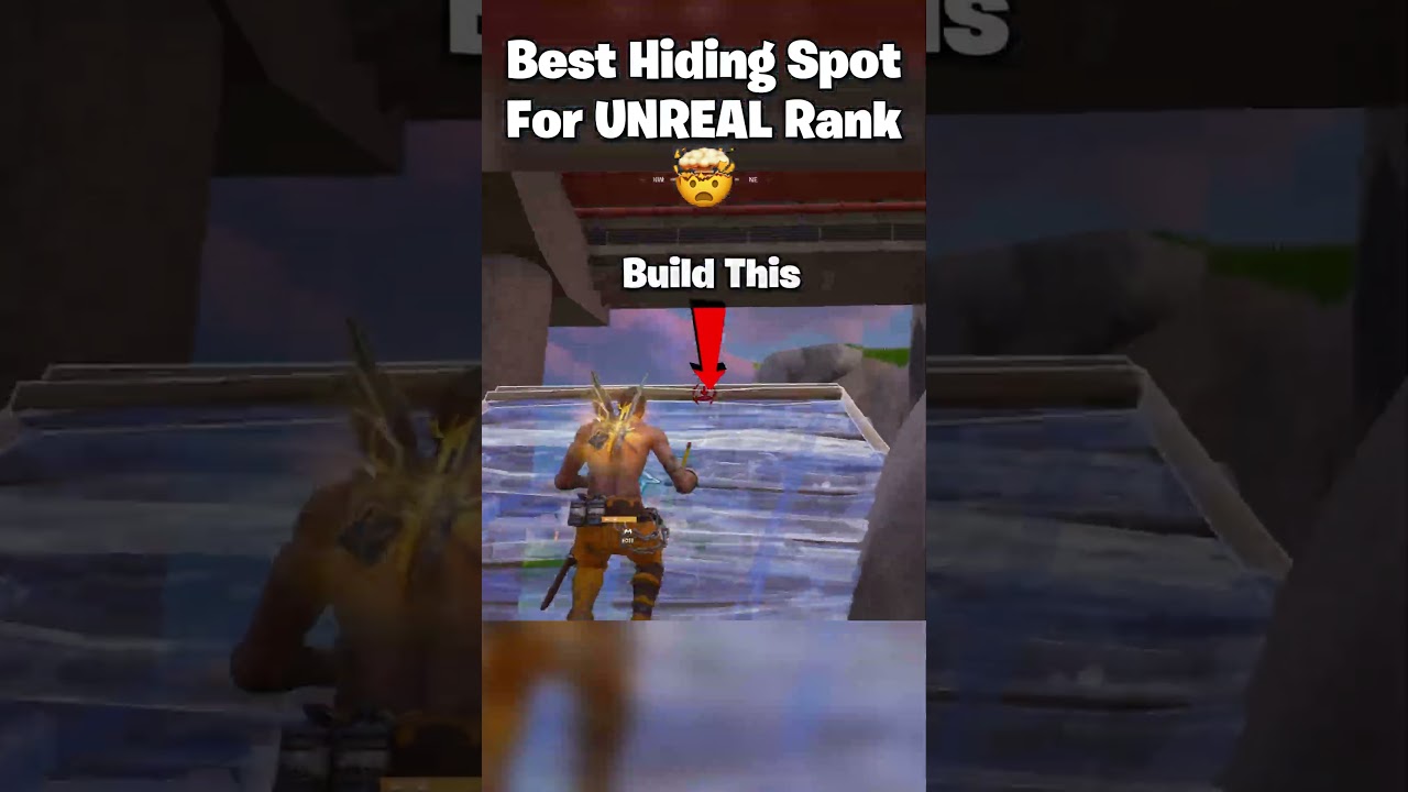 BEST Hiding Spot To Reach UNREAL Rank🤯 #shorts