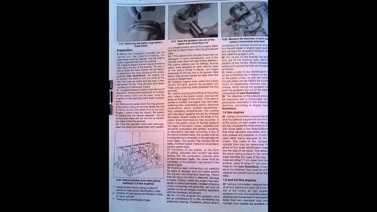 Haynes Renault Laguna 2 Owners Workshop Manual part 2