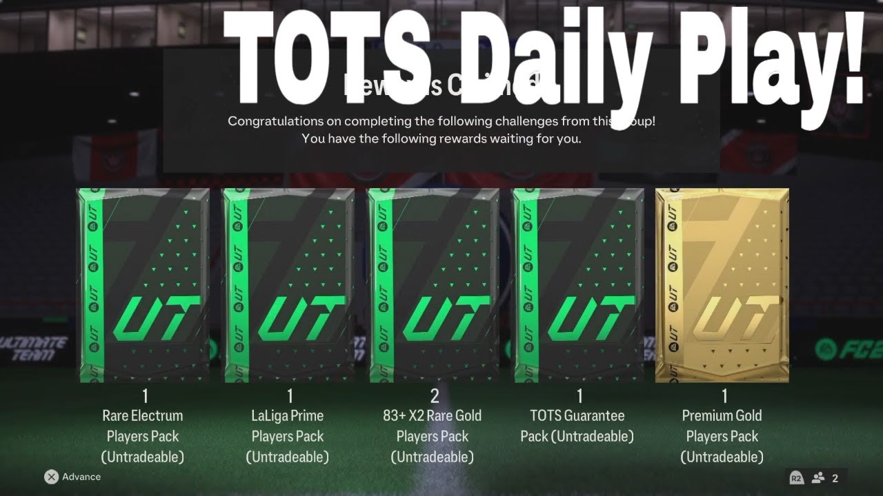 I Saved My TOTS Daily Play Rewards! FC 24 Ultimate Team!