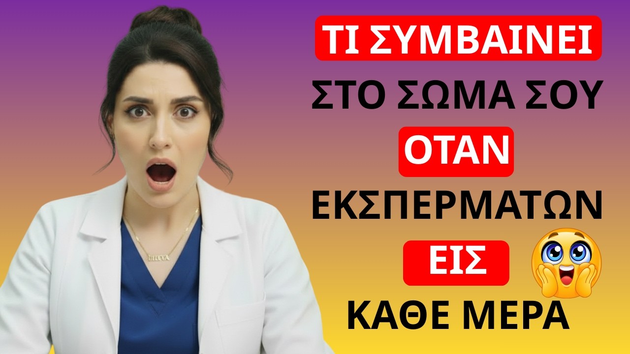 Ένας Ουρολόγος Εξηγεί Τι Κάνει η Καθημερινή Εκσπερμάτιση στο Σώμα Σας (Βασισμένο στην Επιστήμη)