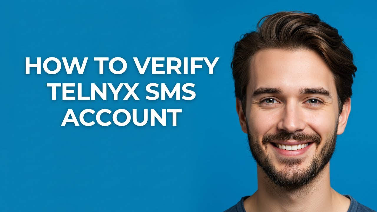 How to Verify Telnyx Sms Account - GUIDE!