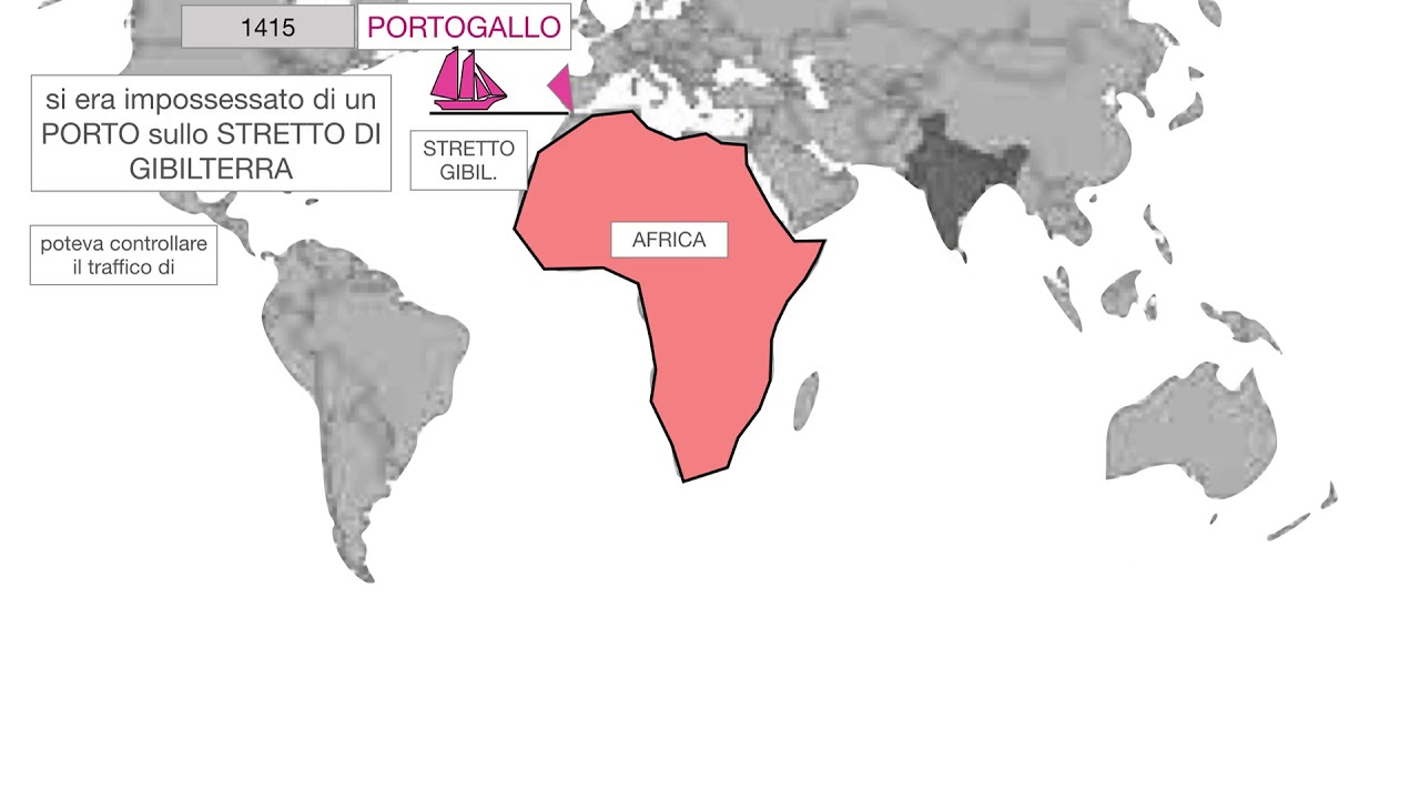 Storia  Spagna Portogallo e le esplorazioni atlantiche