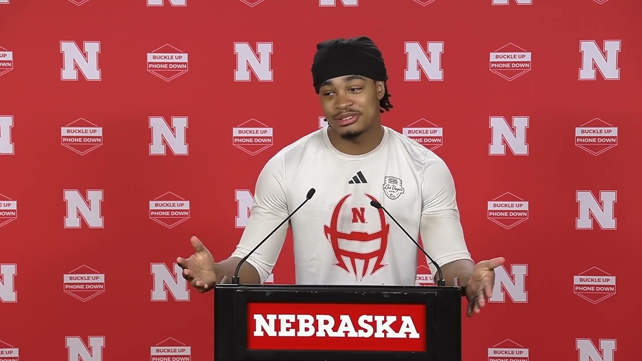 Nebraska Football: Isaiah Mozee spring press conference