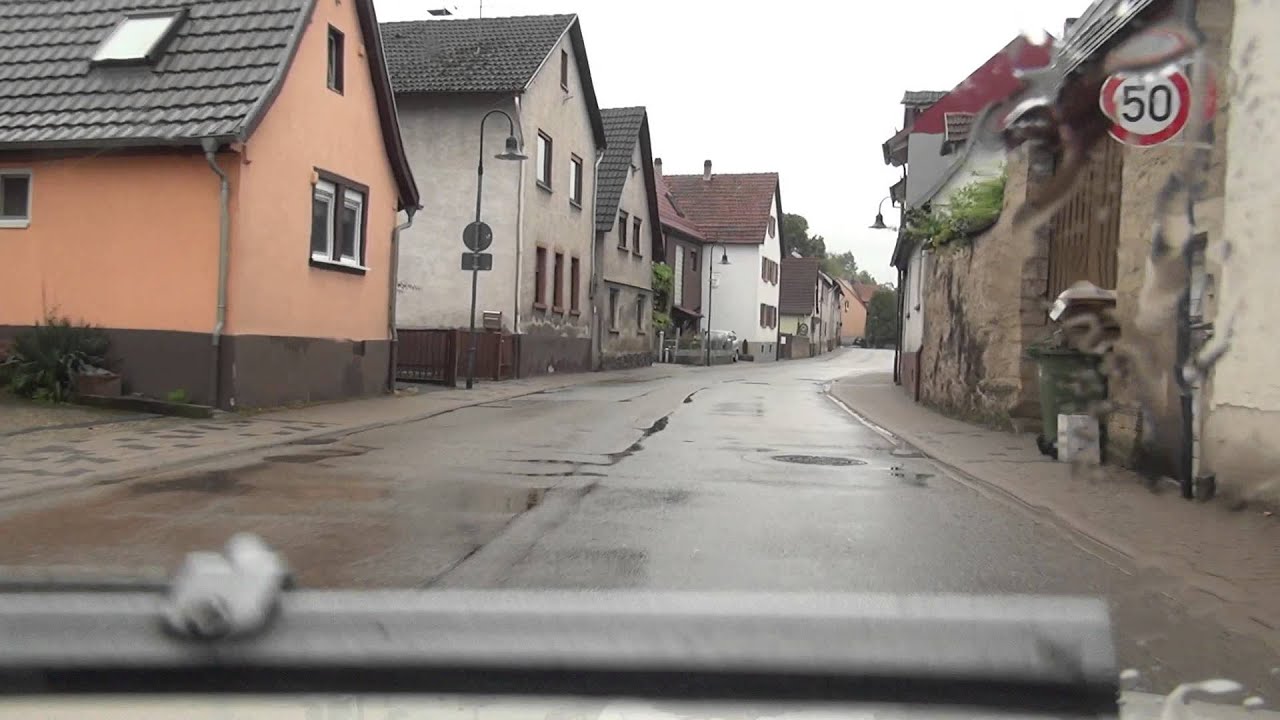 Heppenheim Laudenbach Hemsbach Sulzbach B3 BRD 4.10.2015