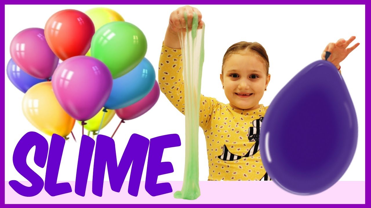 Cum sa faci SLIME in BALON tutorial