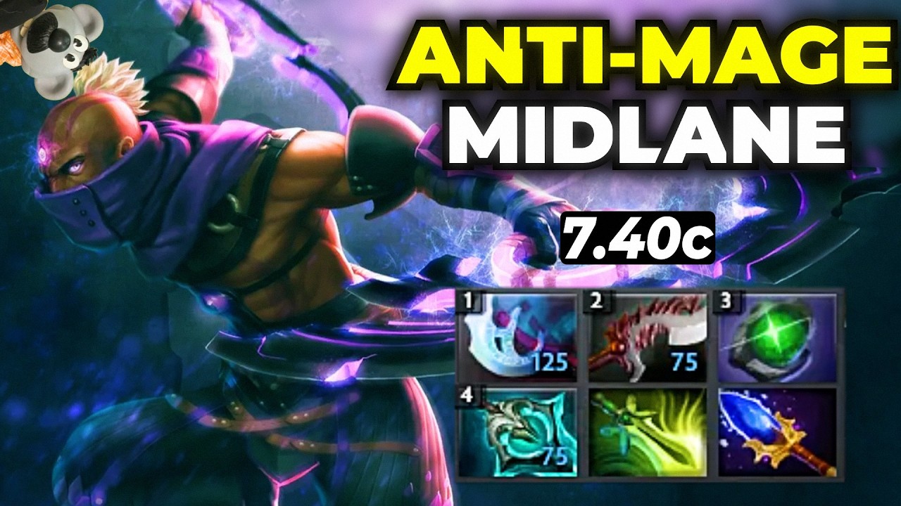 ANTI-MAGE MID &Eacute; MUITO DIVERTIDO!