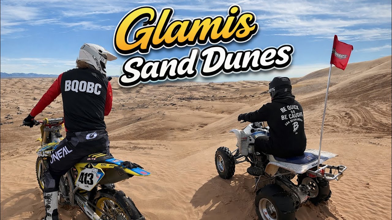 GLAMIS GONE… MILD? Glamis Sand Dunes New Years 