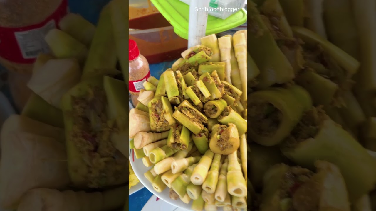 Sajek Valley&rsquo;s Famous Street Food Bamboo Chicken Fry 🤤📍Sajek Valley ~ Rangamati #bamboo #shorts #f