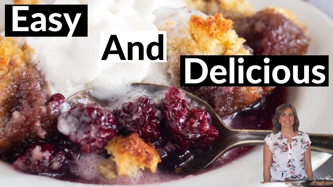 Keto Blackberry Cobbler