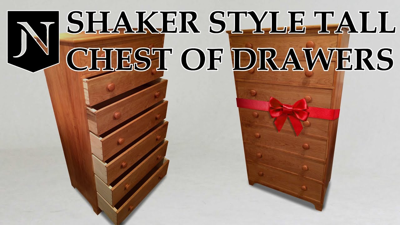 Making a Shaker chest of drawers