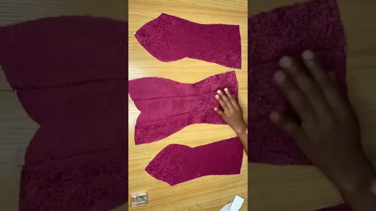 I made a Victorian corset Blouse for the first time #corset #tutorial