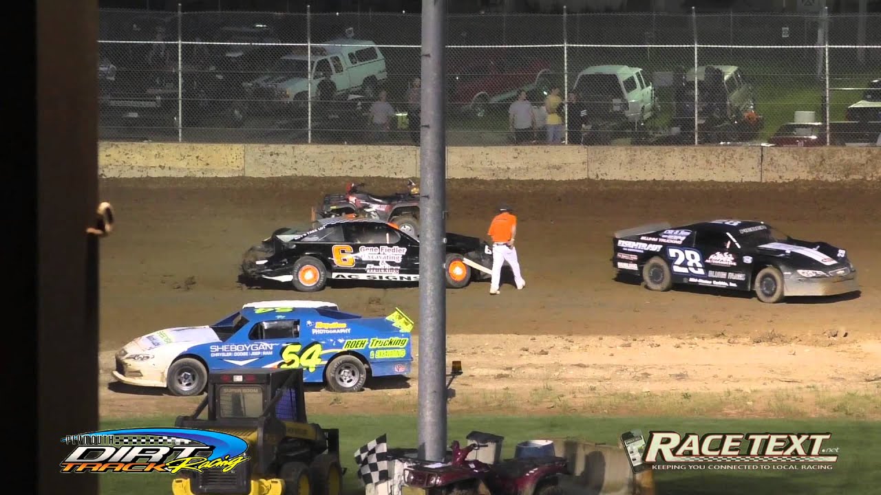 Plymouth Dirt Track - June 28, 2014 - Grand National Feature