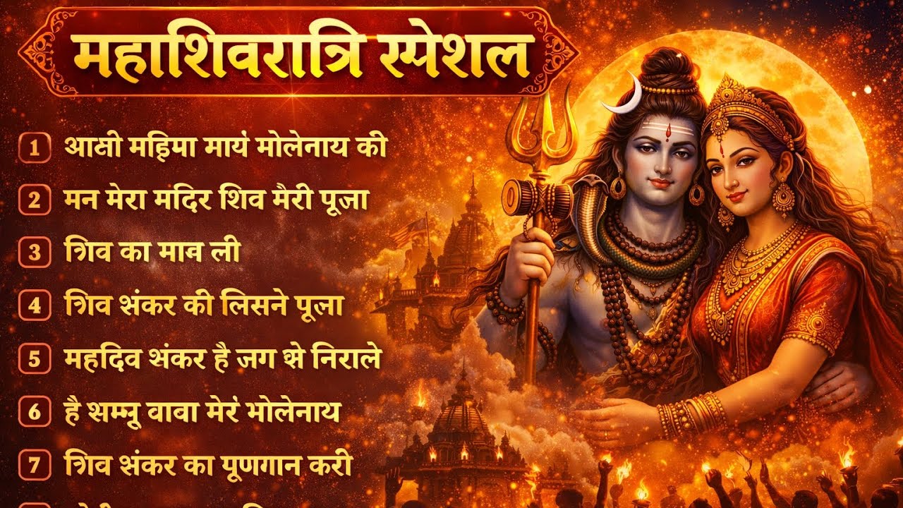 महाशिवरात्रि विशेष शिव भजन🔱 |2026 Mahashivratri special ||Shiv bhajan|सुपरहिट भजन🙏