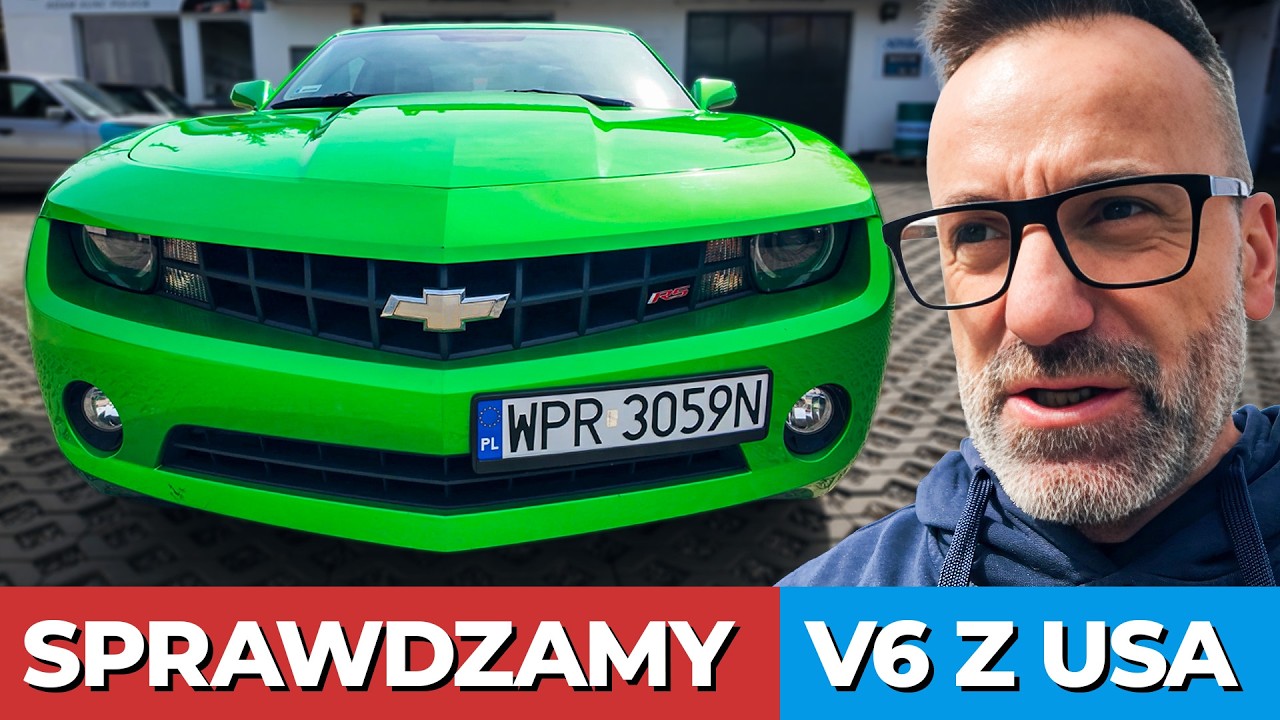Szybko jeździ czy tylko sportowo wygląda? Chevrolet Camaro RS 3.6 V6