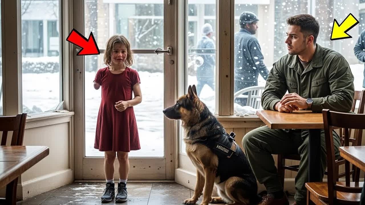 Darf ich mich setzen “ – Der Hund des US Marines tat das Unvorstellbare