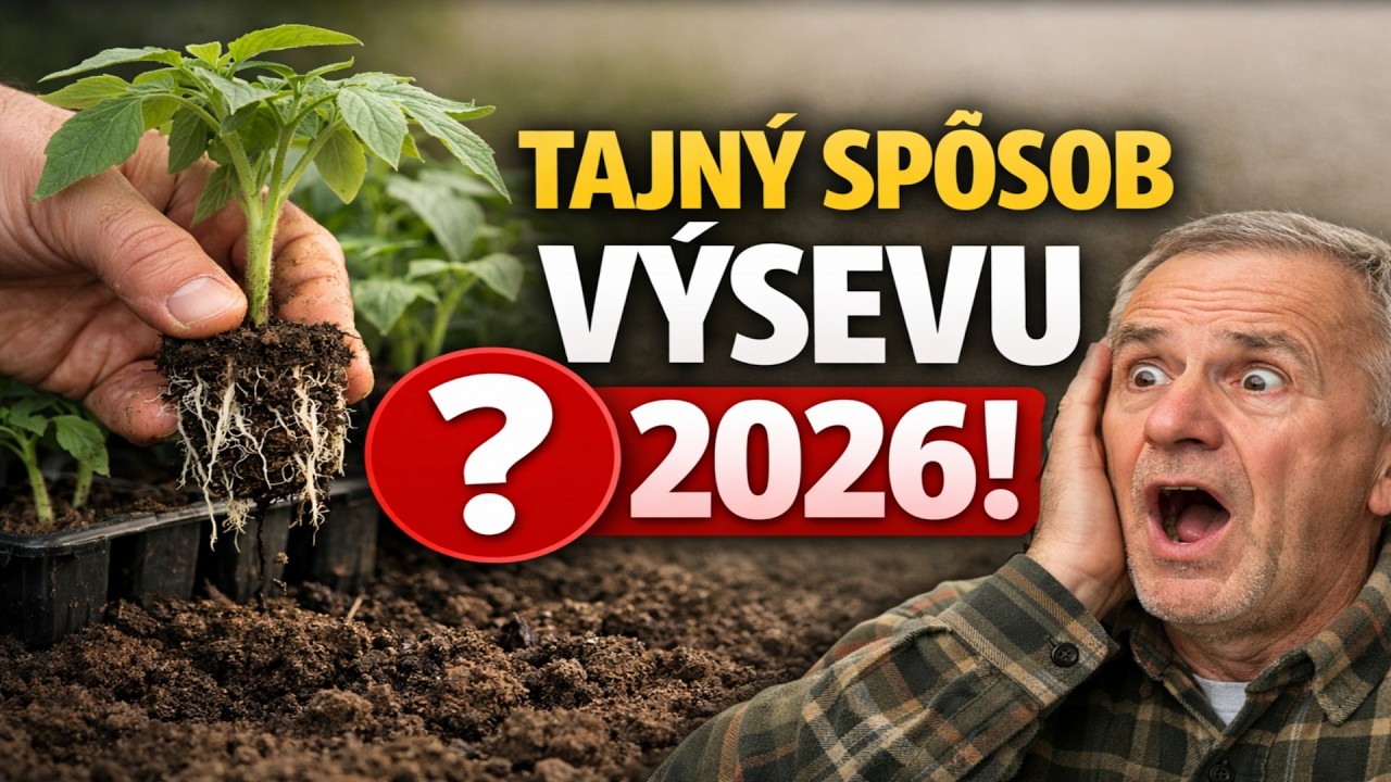 Agronómovia o tomto MLČALI! Tajný spôsob výsevu pre poriadne HRUBÉ a pevné priesady v roku 2026!