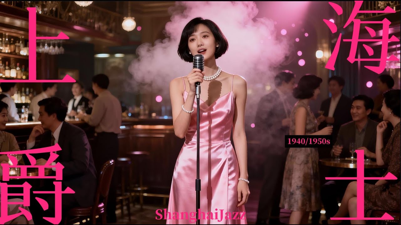 Shanghai Jazz Café ☕ Relaxing Vintage Lounge Music for Work & Study.《上海爵士咖啡館｜復古輕爵士工作背景音樂》