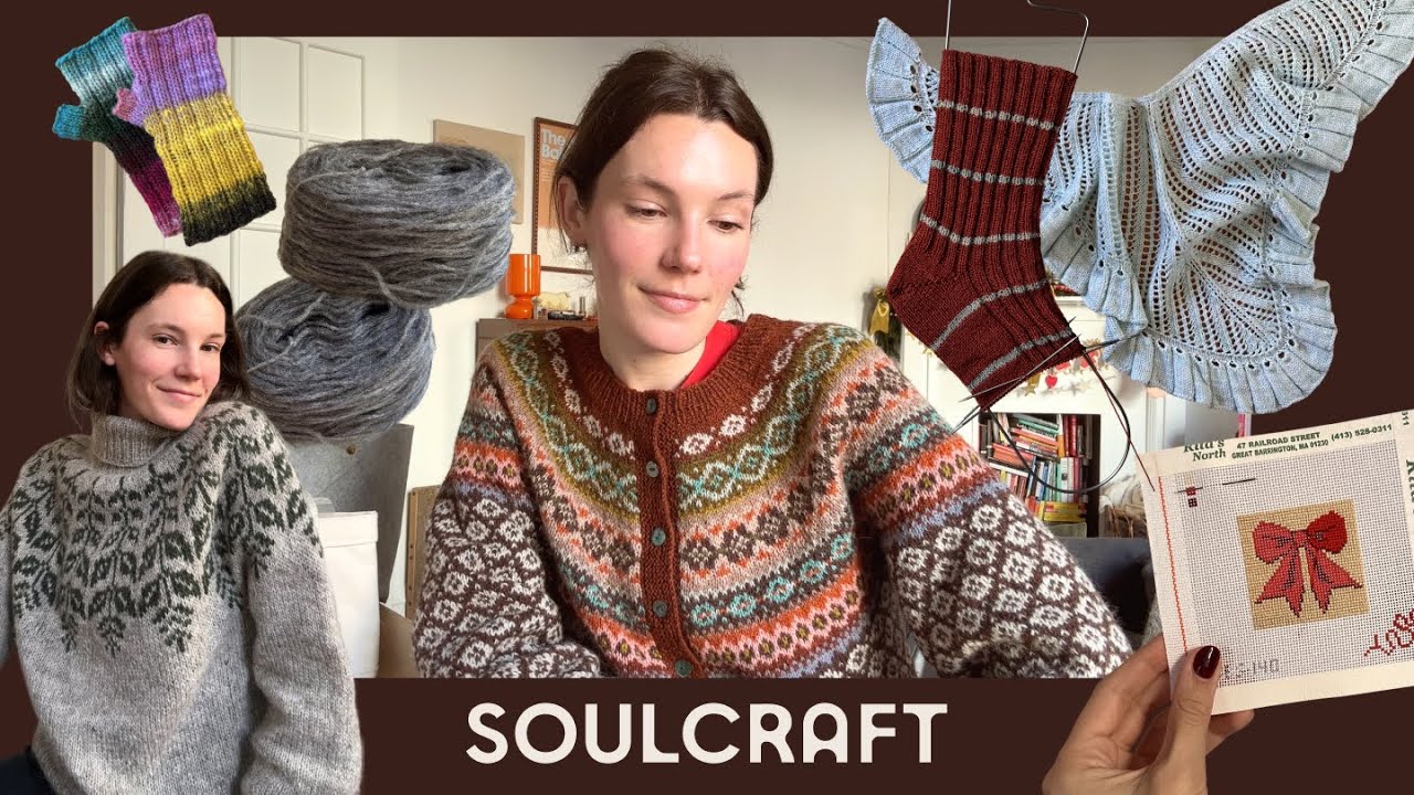 Свитер из Рейнбека, много вязания, вышивка?! ~ SOULCRAFT, эпизод 24