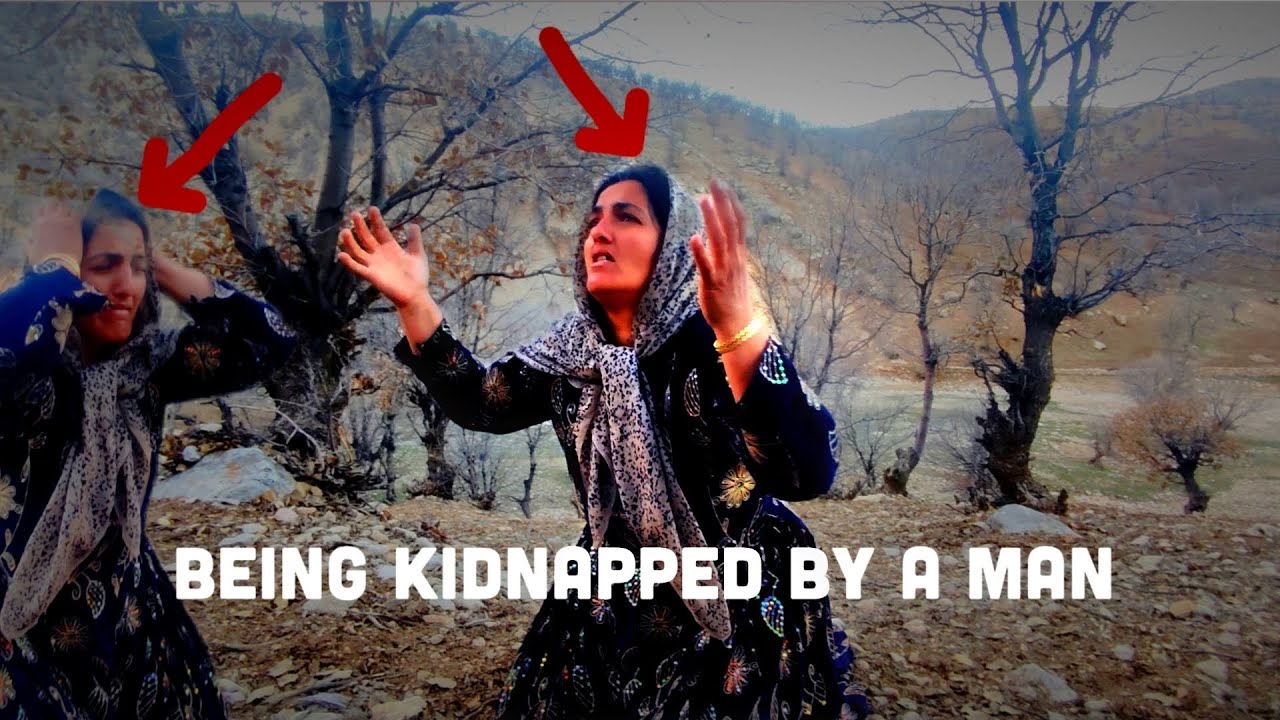 Kidnapping a nomadic woman's daughter and her crying