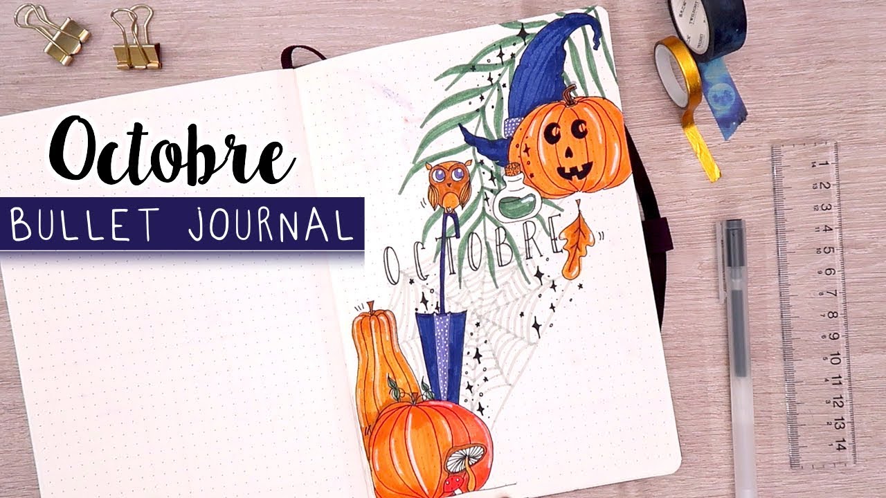 PLAN WITH ME | Organisation Bullet Journal OCTOBRE