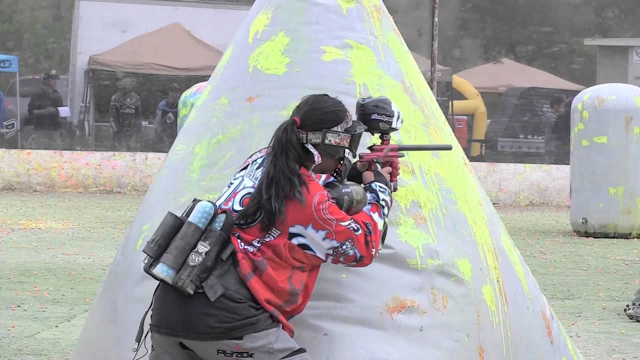 Girl Paintballer Factory Team | 2013 West Coast Women's Paintball Tournament