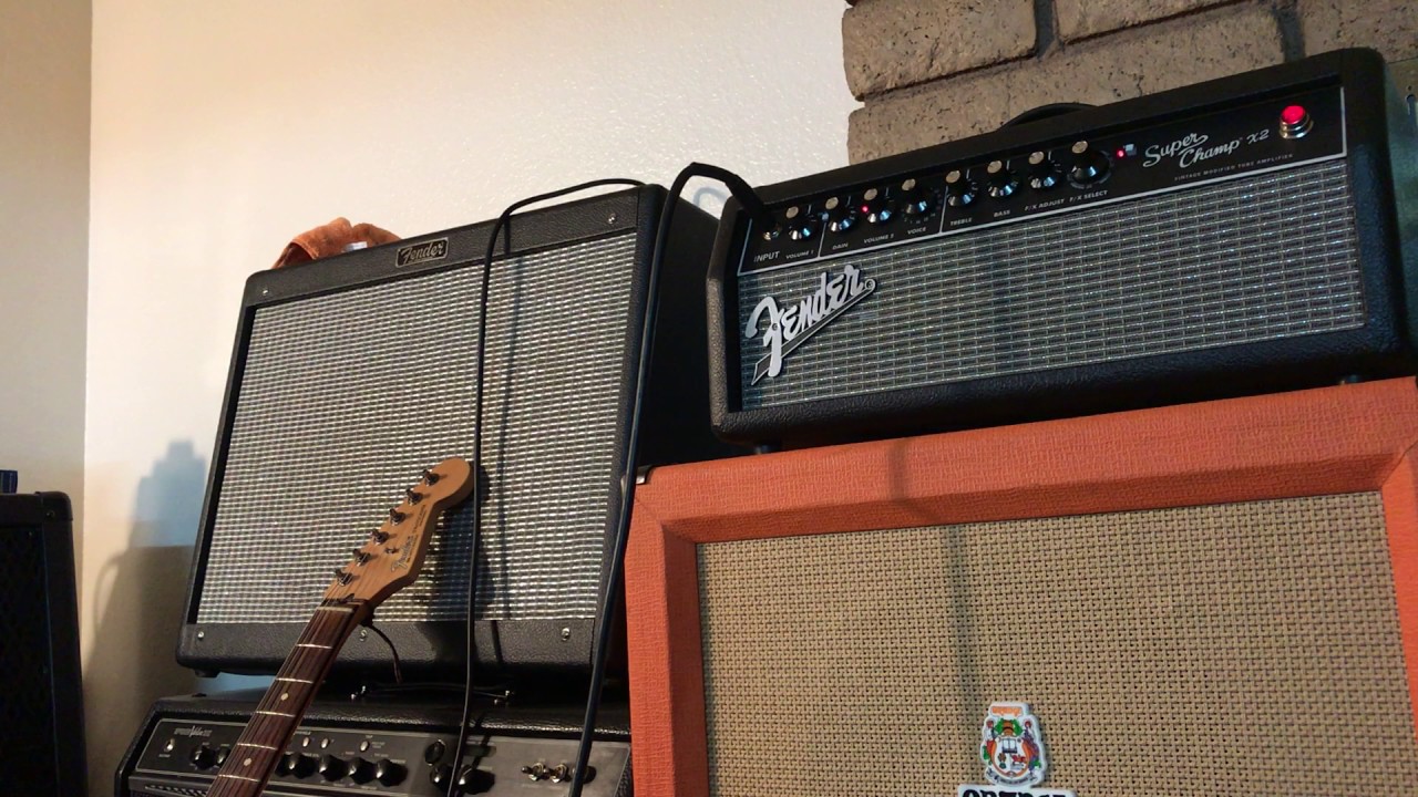 Fender Super Champ x2 head Demo