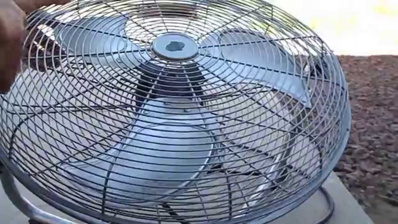 How to Clean Your Steel Floor Fan