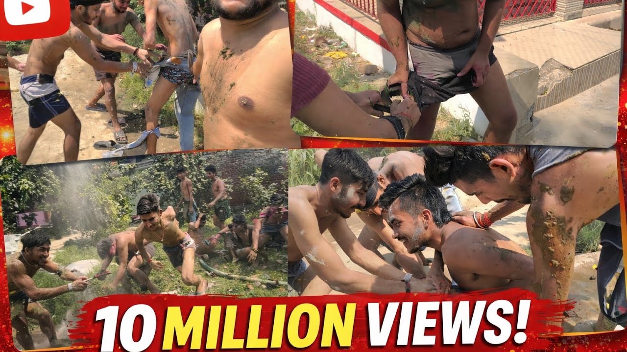 Holi Mein Kapde Faad Diye 😱 | Desi Holi Masti Vlog | 10 Million Views Challenge