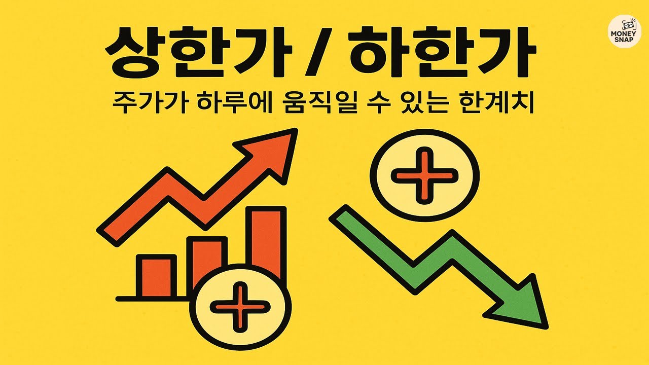 상한가 / 하한가 &ndash; 주가가 하루에 움직일 수 있는 한계치