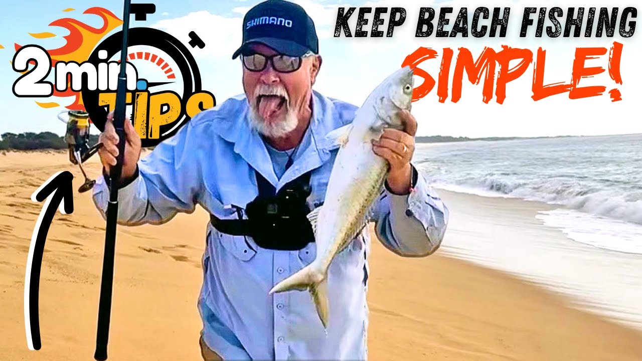 Упростите свою рыбалку с прибоя и получите лучшие результаты! (Совет за 2 минуты)