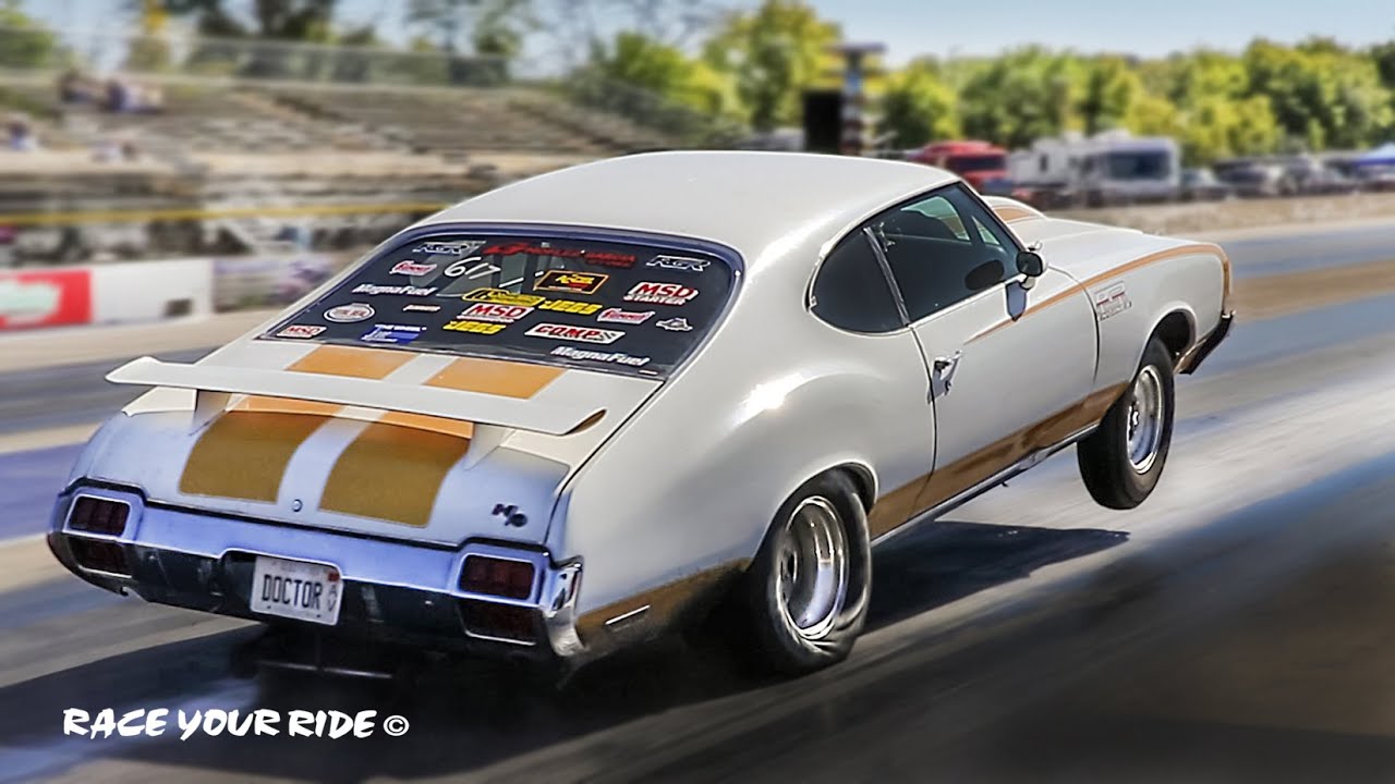 ANGRY '71 HURST OLDS 442! THE DOCTOR GETS DOWN! OLD SCHOOL DRY HOPS! BYRON!