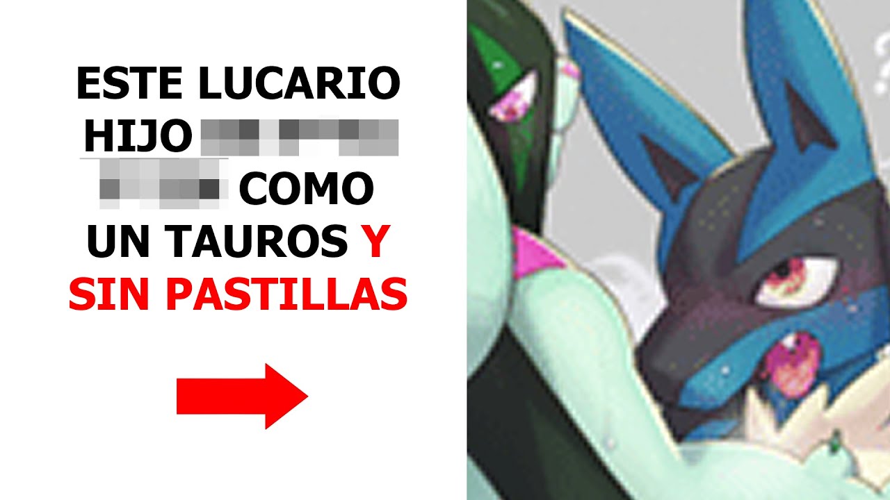Este Lucario lo hace como un tauros y sin pastillas