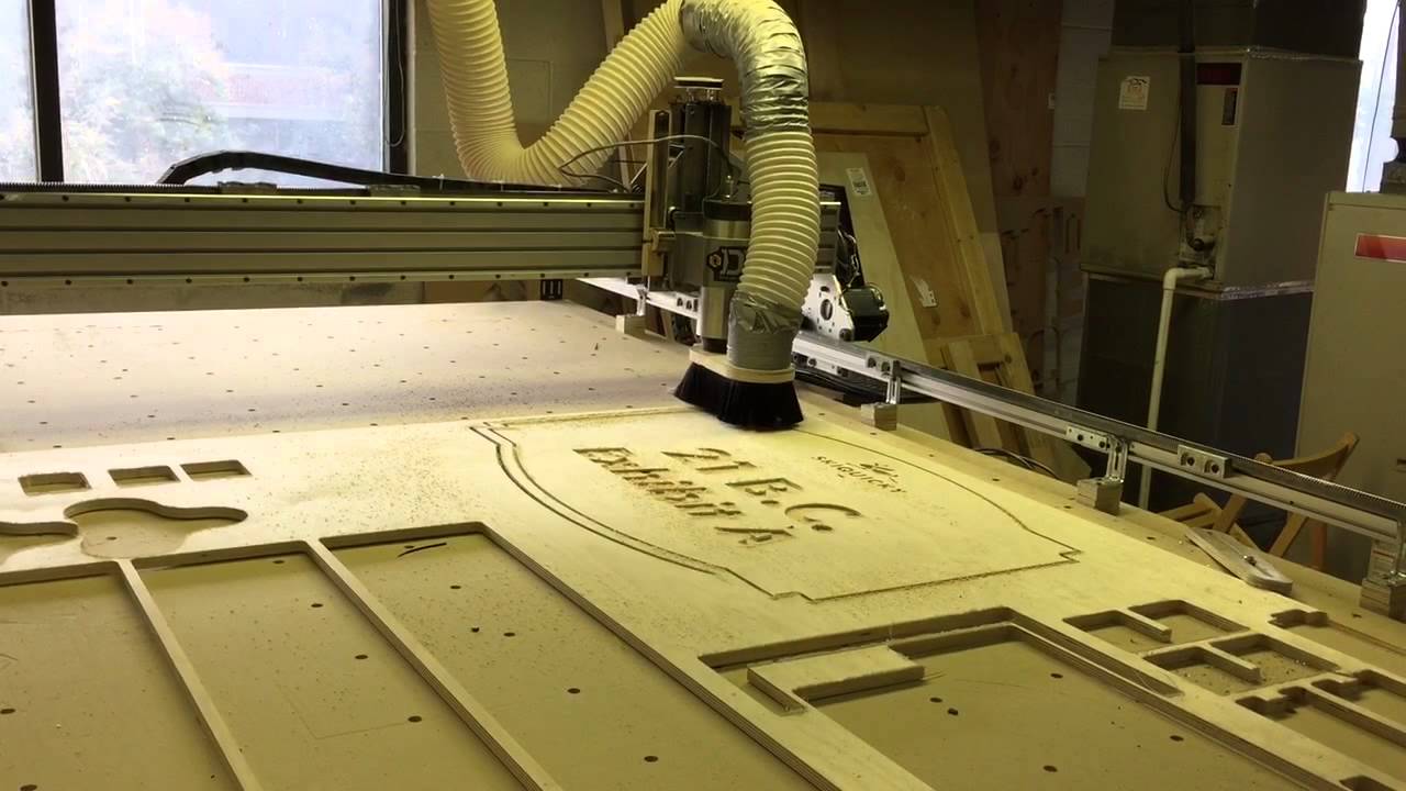 First cuts with Nema 34 motors and rack and pinion drive