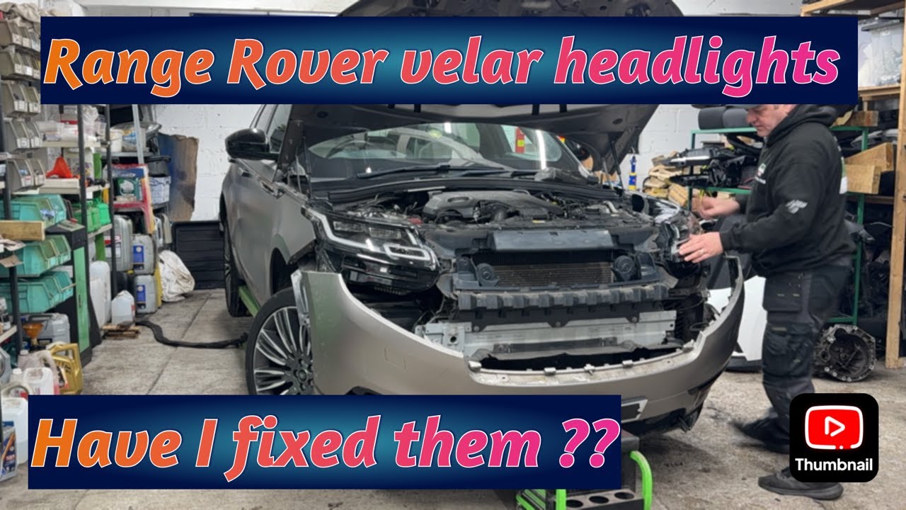 Проблемы с фарами DRL на Range Rover Velar, часть 2