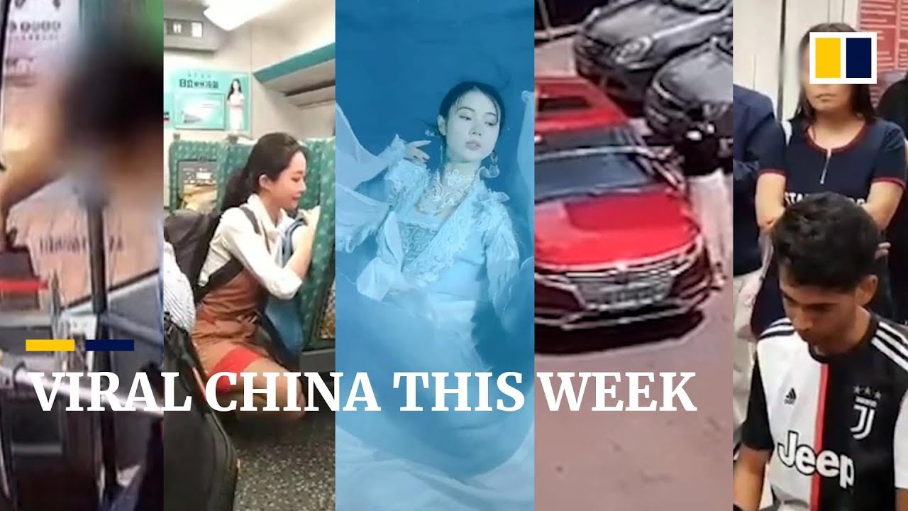 Viral China This Week - A real 'mermaid', a precise way to park a car in a tight spot and more!