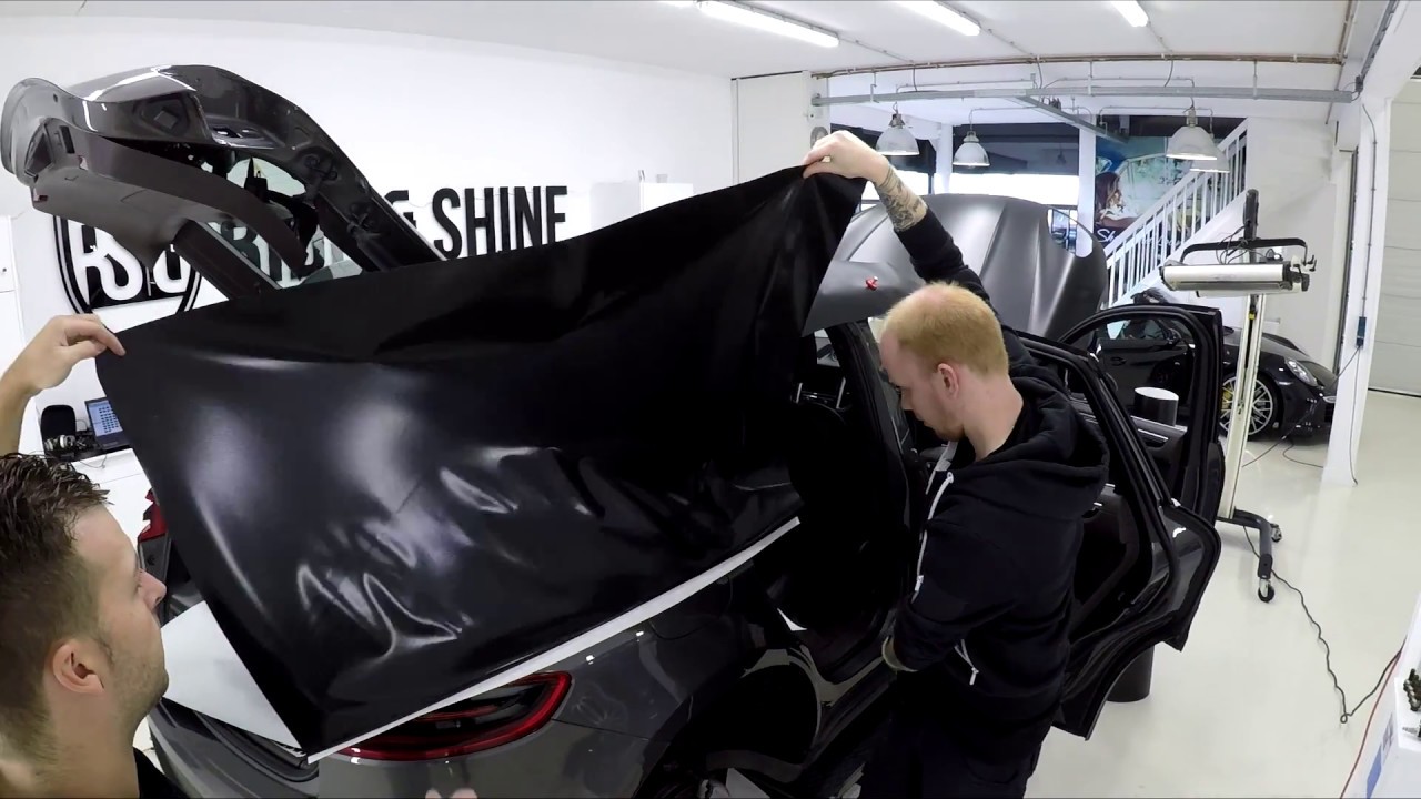 High End Car Wrapping Porsche Macan