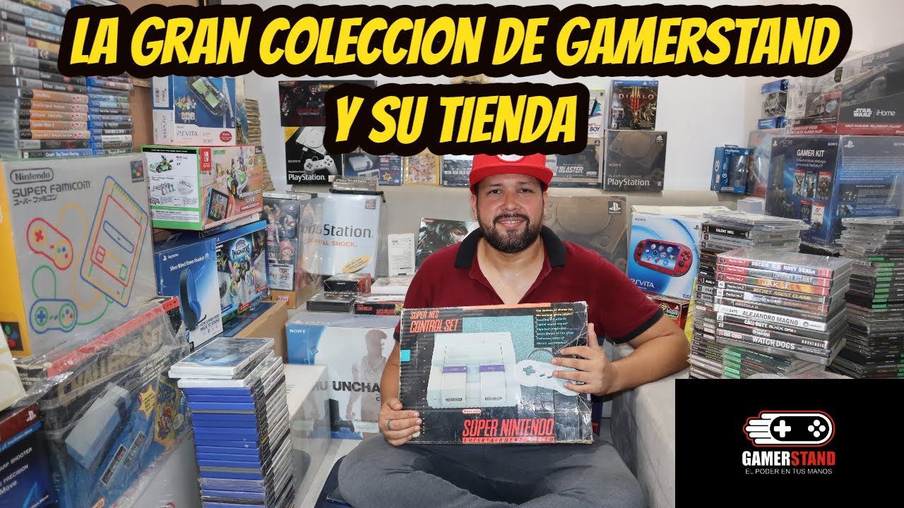 VISITAMOS LA GRAN COLECCIÓN DE GAMERSTAND Y SU TIENDA DE VIDEOJUEGOS EN CHICLAYO