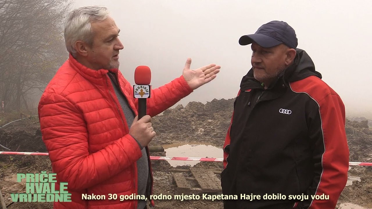 Nakon 30 godina rodno mjesto Kapetana Hajre dobilo svoju vodu
