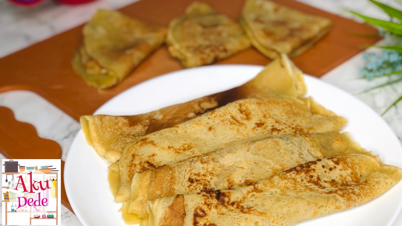 Delicious Ghanaian Pancake/ crepes recipe. Aku Dede