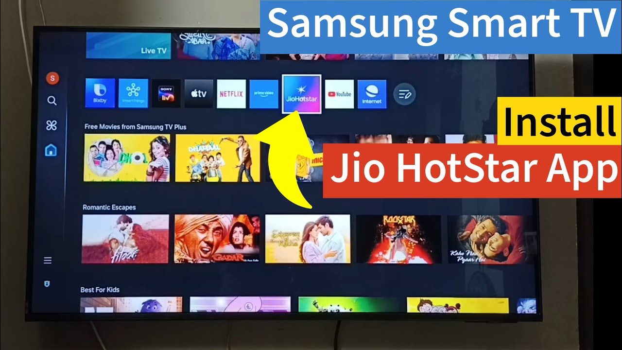 Install Jio Hotstar App on Samsung Tizen Smart TV | Easy Setup for All Tizen OS Models