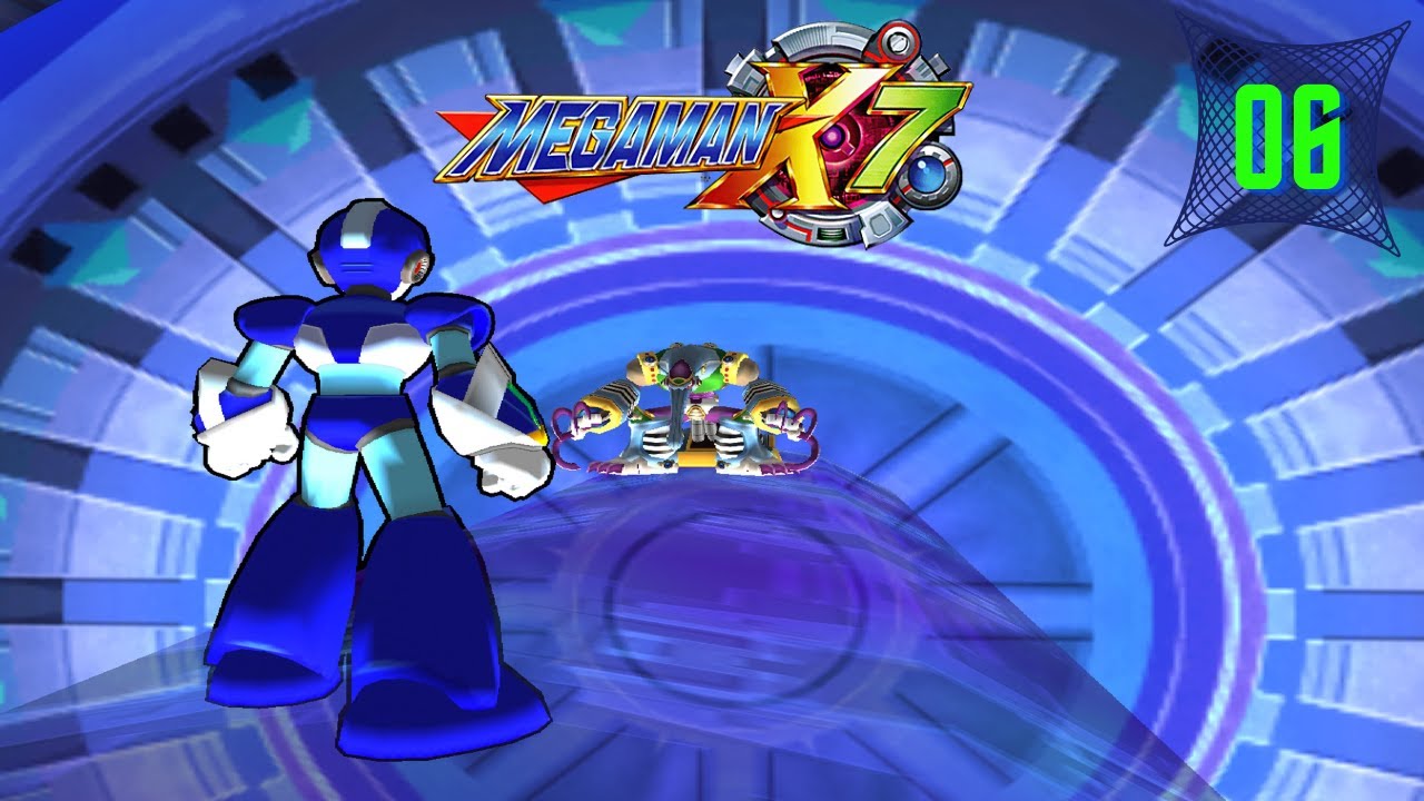 Mega Man X Legacy Collection 2 - Mega Man X7 - 06 - Snipe Anteator  (Cyber Field)