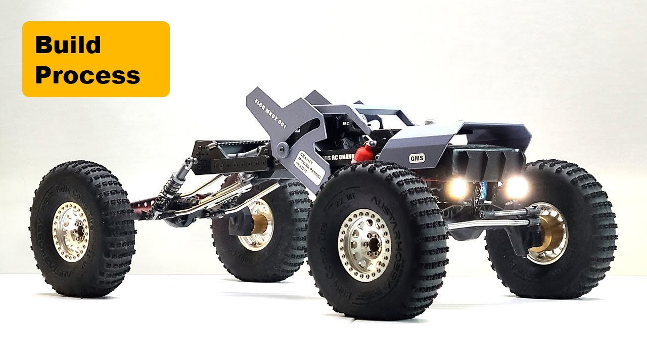 The process of making a D.I.Y. LCG RC CAR ELCG MK2